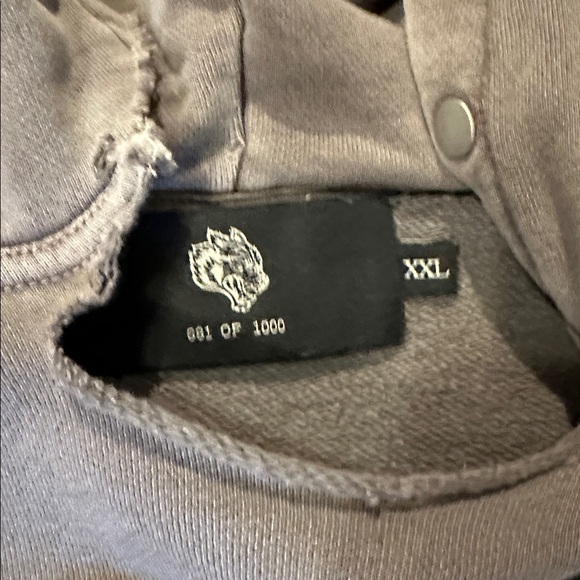 Men's Gray Darc Sport Hoodie - Picture 4 of 6